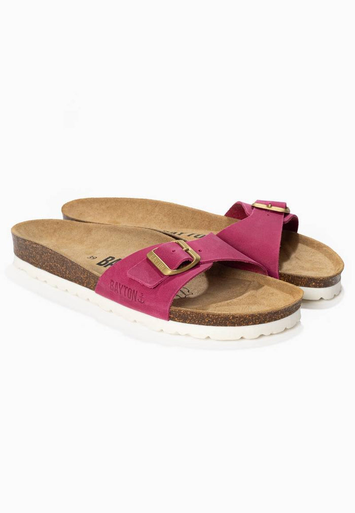 Bayton Sandales 1 Bride Zephyr Fuschia 100% Cuir Bayton Femme