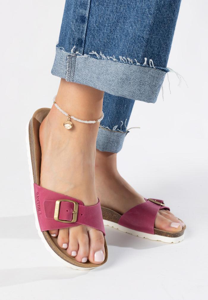 bayton Sandales 1 Bride Zephyr Fuschia 100% Cuir Bayton Femme