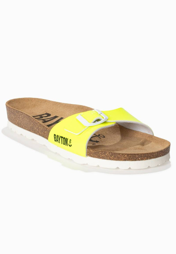 bayton Sandales 1 Bride Zephyr Jaune fluo Bayton Femme