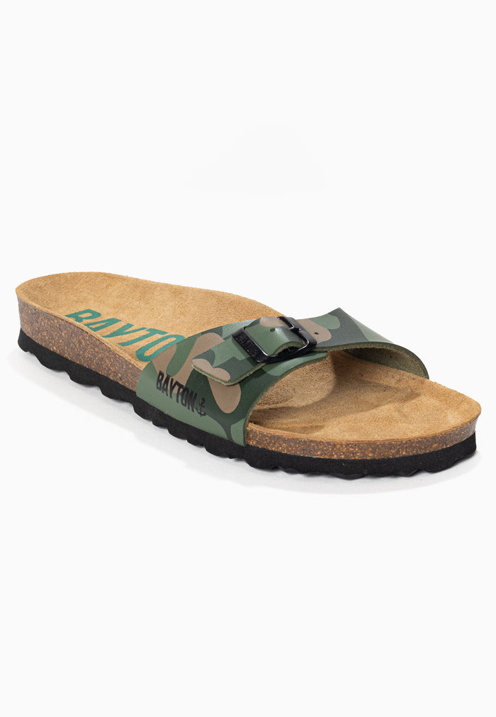 Bayton Sandales 1 Bride Zephyr Kaki Camouflage Bayton Homme