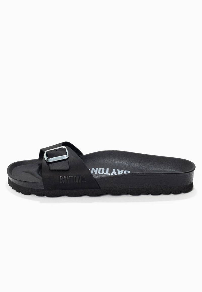 Bayton Sandales 1 Bride Zephyr Noir 100% Cuir Bayton Femme