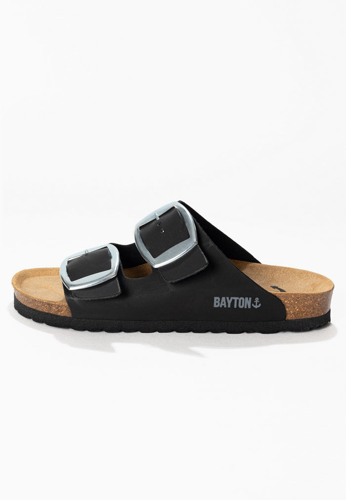 Bayton Sandales 2 Brides Alicante Noir Bayton Femme