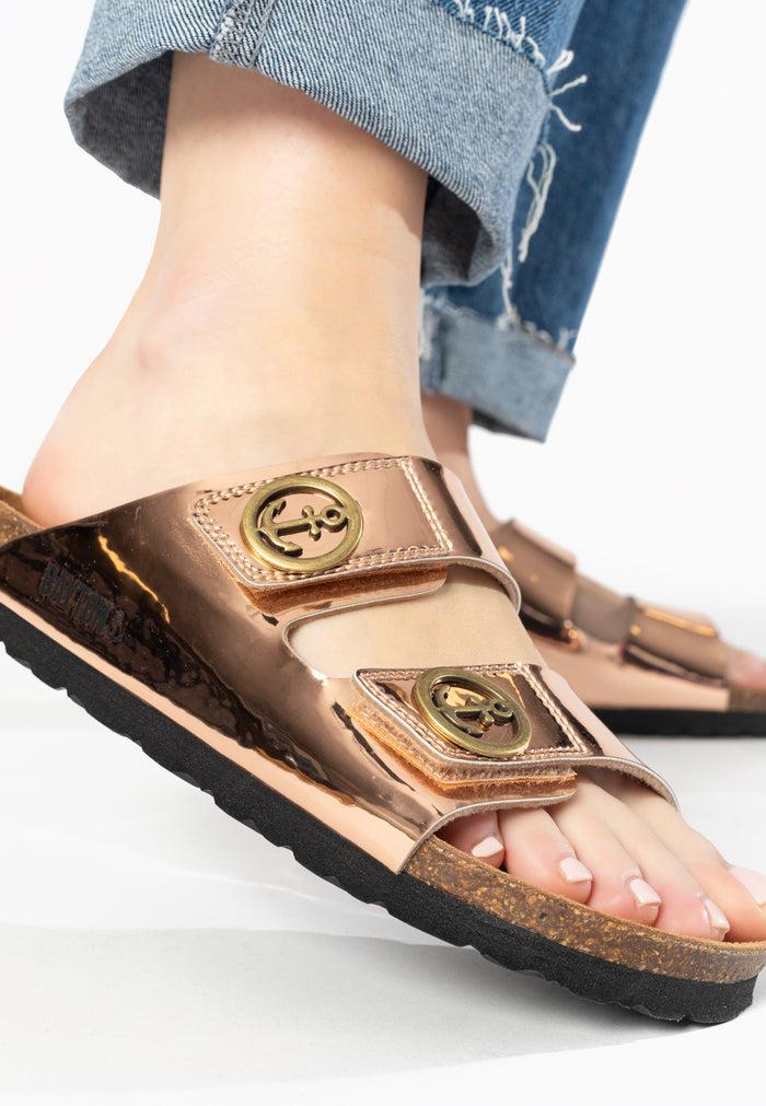 Bayton Sandales 2 Brides Anatol Rose Gold Bayton Femme