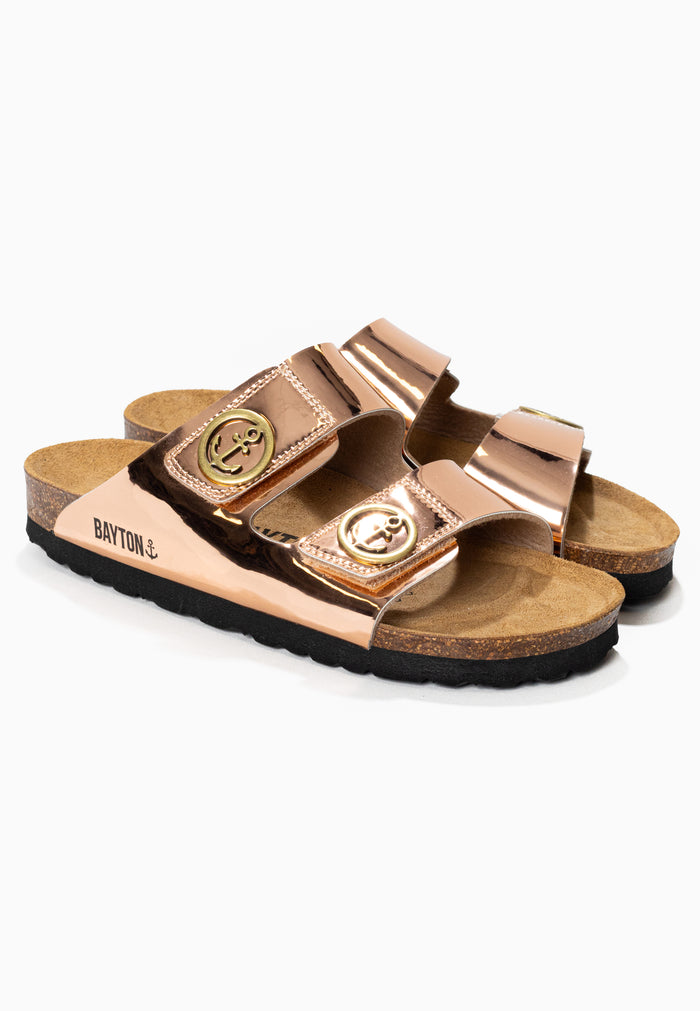 Bayton Sandales 2 Brides Anatol Rose Gold Bayton Femme