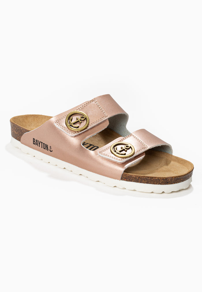 Bayton Sandales 2 Brides Anatol Rose Gold Bayton Femme