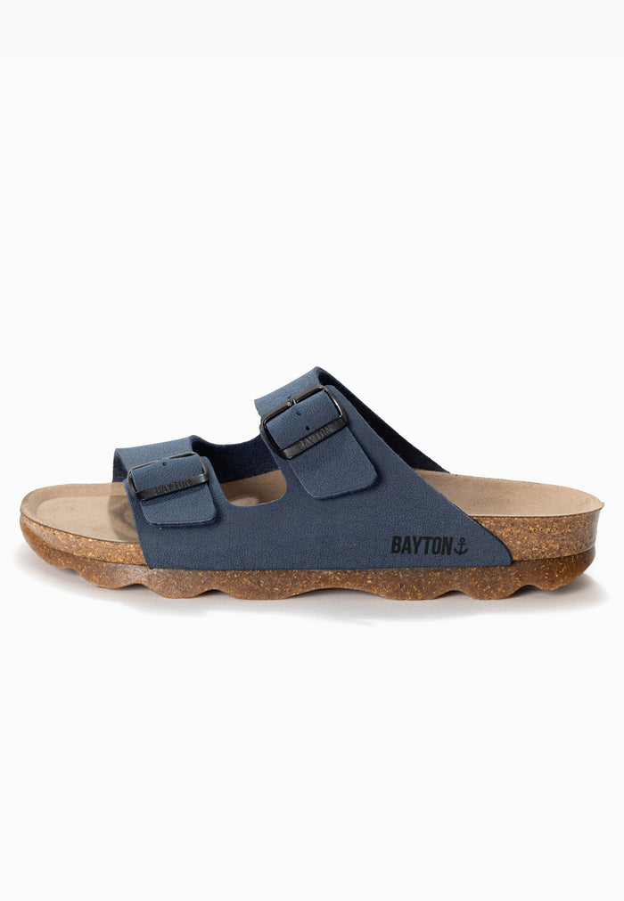 Bayton Sandales 2 Brides Atlas Bleu Marine Bayton Homme
