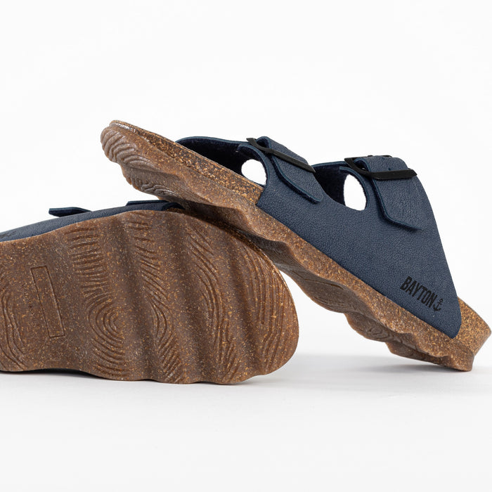 Bayton Sandales 2 Brides Atlas Bleu Marine Bayton Homme