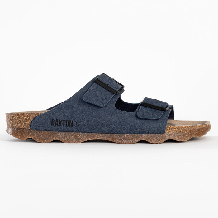 Bayton Sandales 2 Brides Atlas Bleu Marine Bayton Homme