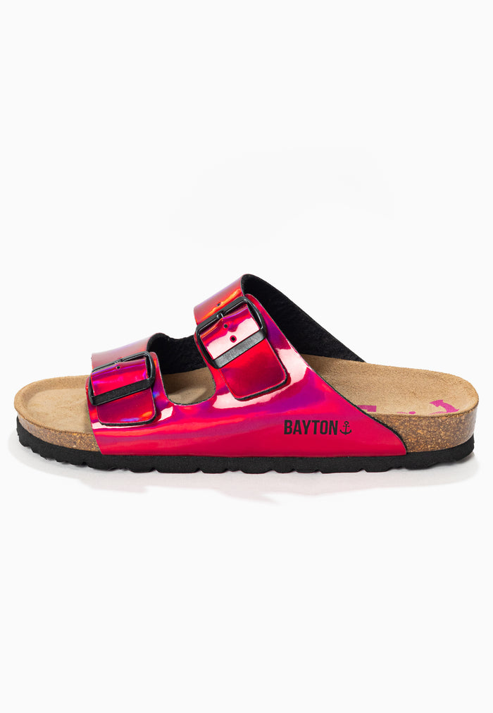 Bayton Sandales 2 Brides Atlas Fuschia Bayton Femme