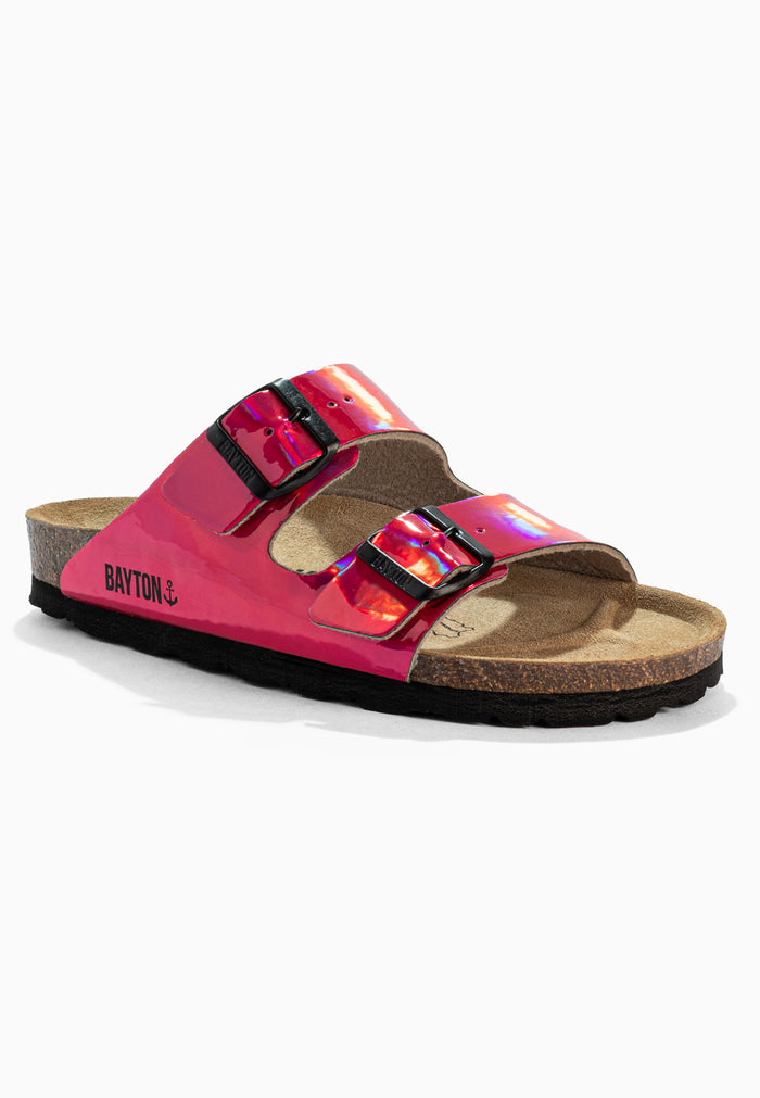 Bayton Sandales 2 Brides Atlas Fuschia Bayton Femme