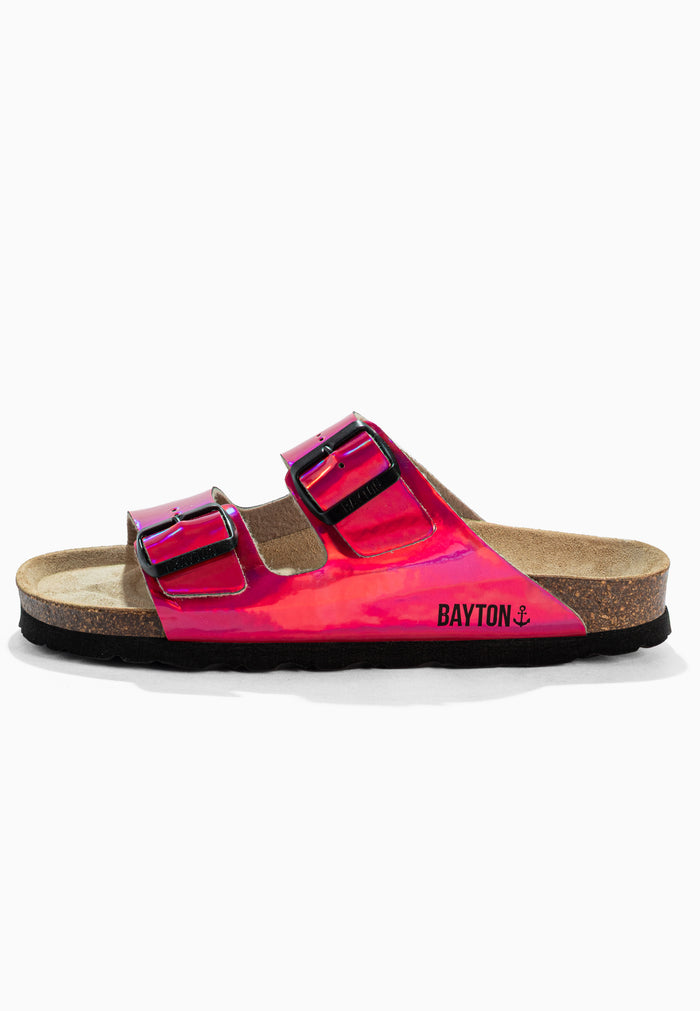Bayton Sandales 2 Brides Atlas Fuschia Bayton Femme