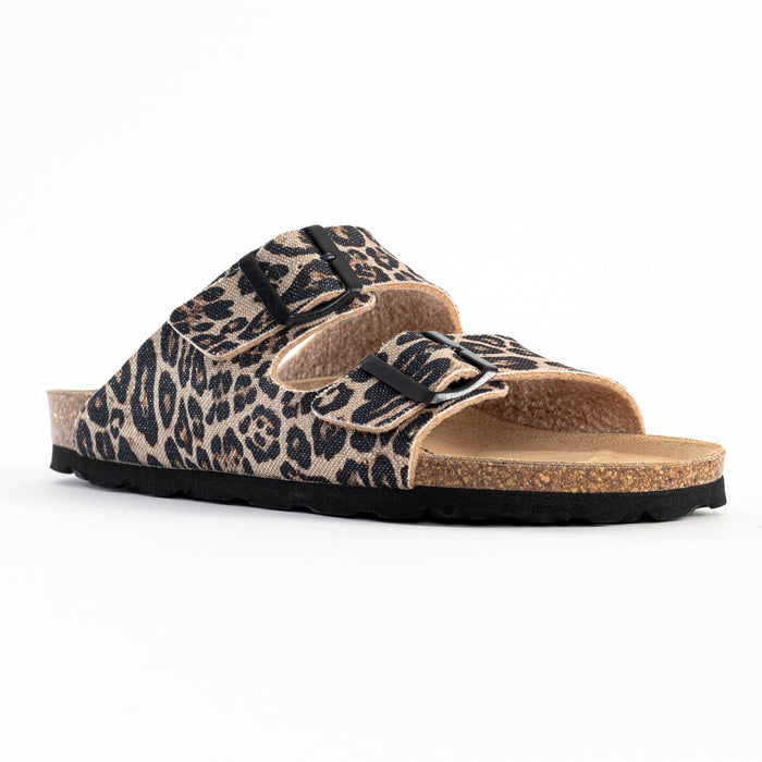 bayton Sandales 2 Brides Atlas Leopard Bayton femme