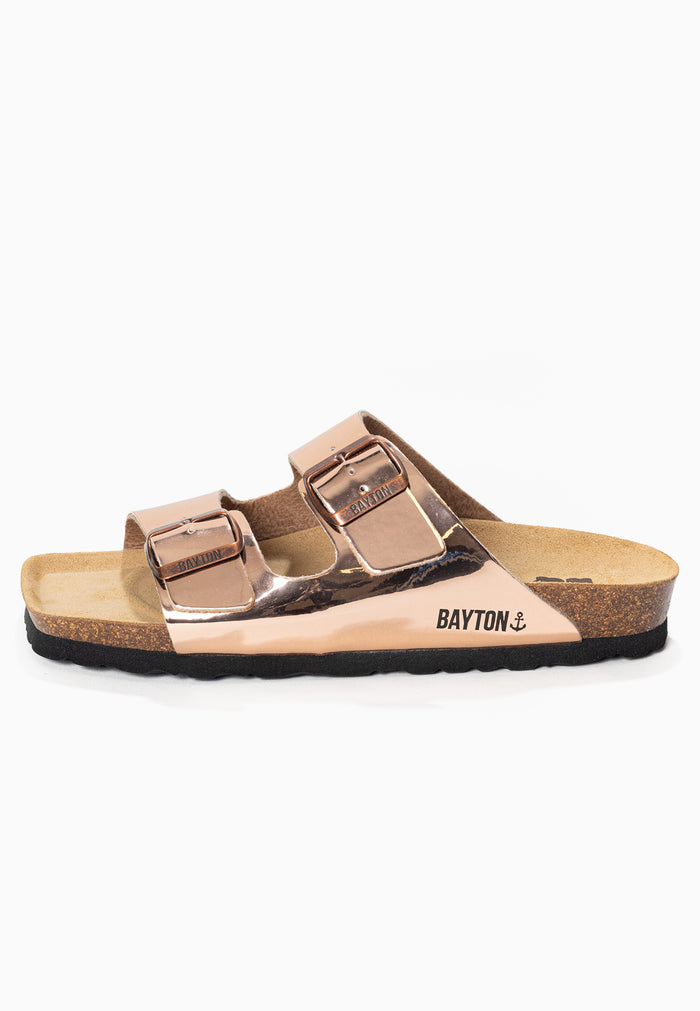 Bayton Sandales 2 Brides Atlas Rose Gold Bayton Femme