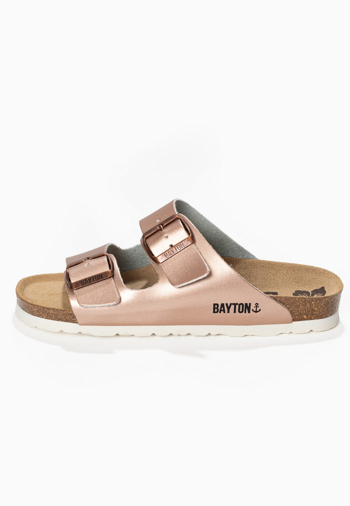 Bayton Sandales 2 Brides Atlas Rose Gold Bayton Femme