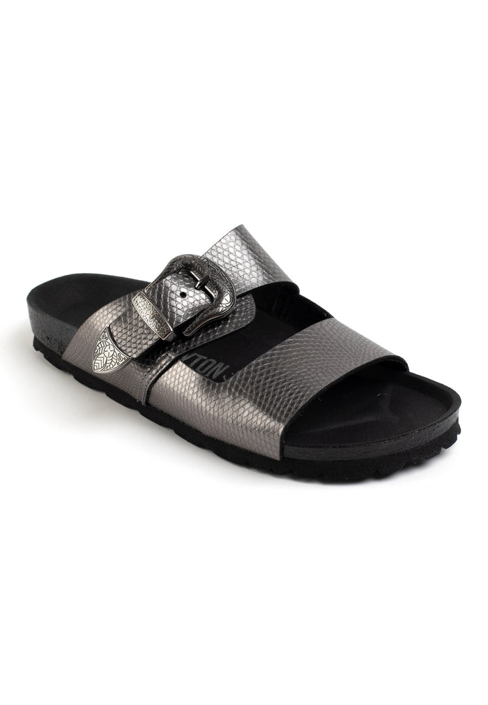 Bayton Sandales 2 Brides Attila Pewter Bayton Femme