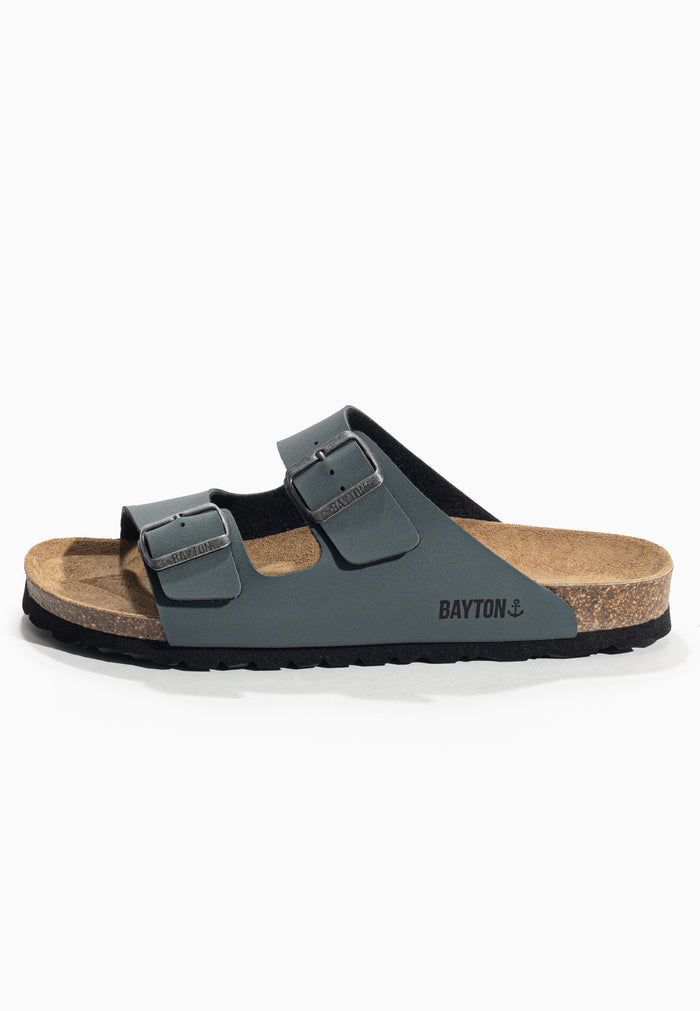 Bayton Sandales 2 Brides Baltic Anthracite Bayton Homme