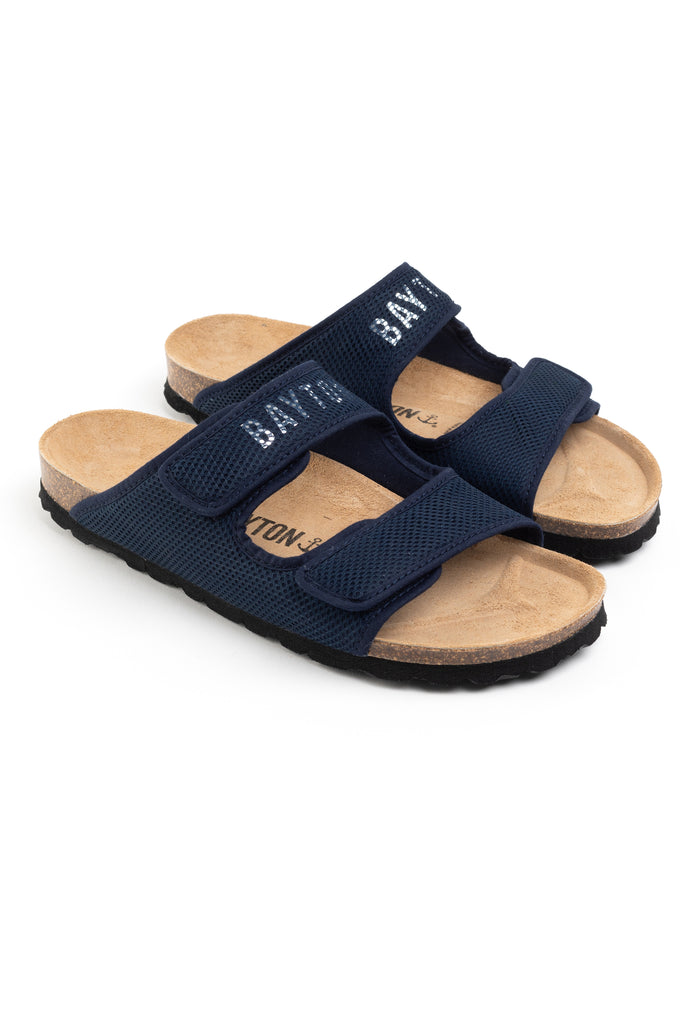 Bayton Sandales 2 Brides Beja Bleu Marine Bayton Homme