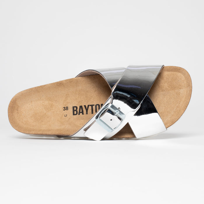 Bayton Sandales 2 Brides Era Argentées Bayton Femme