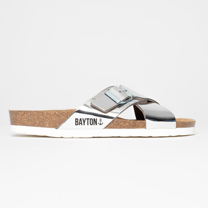 Bayton Sandales 2 Brides Era Argentées Bayton Femme