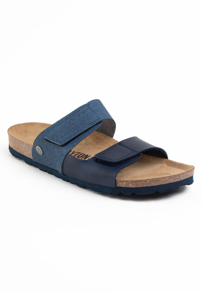 Bayton Sandales 2 Brides Gabian Bleu Marine Bayton Homme