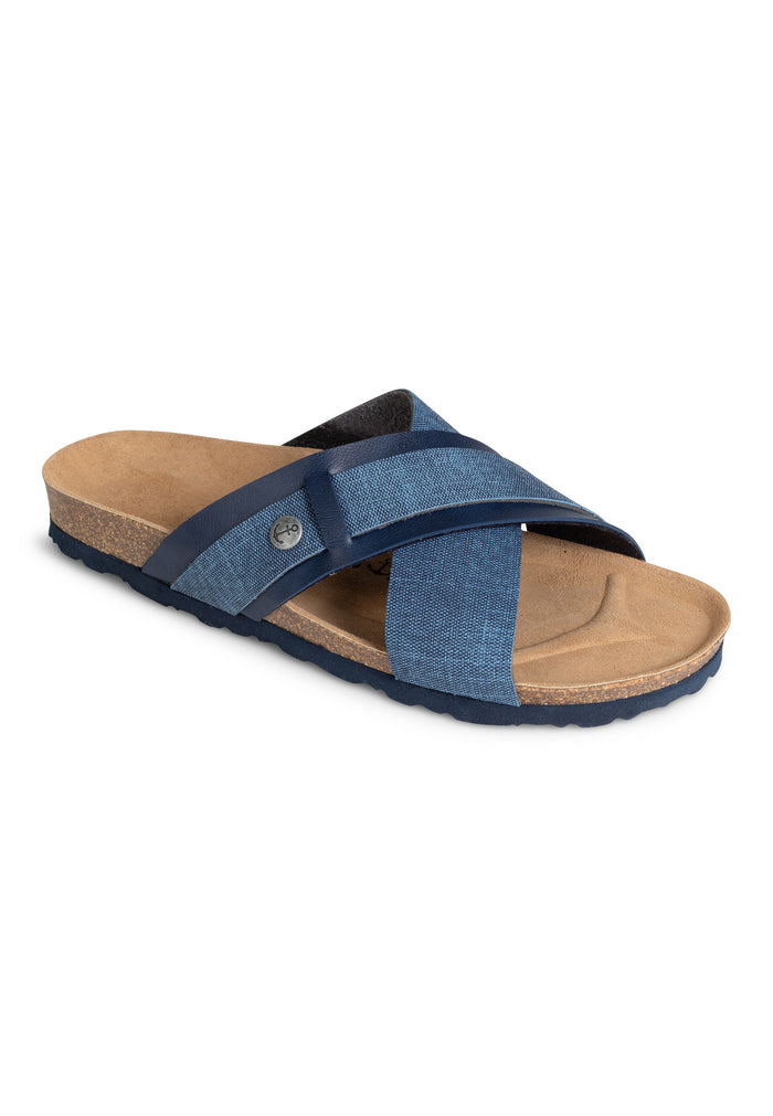 Bayton Sandales 2 Brides Gianni Bleu Marine Bayton Homme