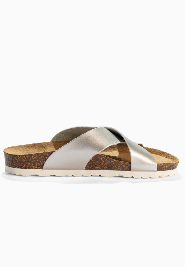 Bayton Sandales 2 Brides Gomera Argent Bayton Femme