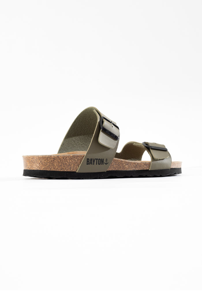Bayton Sandales 2 Brides Ilithyie Kaki Bayton Homme