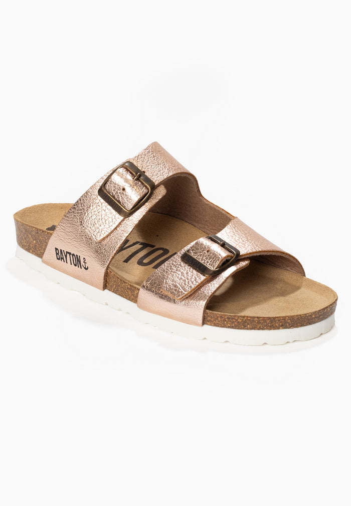 Bayton Sandales 2 Brides Ilithyie Rose Gold Bayton Femme