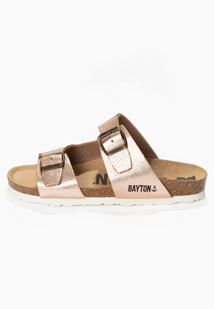 Bayton Sandales 2 Brides Ilithyie Rose Gold Bayton Femme