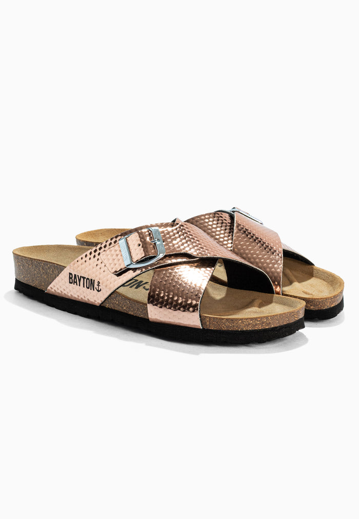 Bayton Sandales 2 Brides Multi-Brides Manchester Rose Bayton Femme