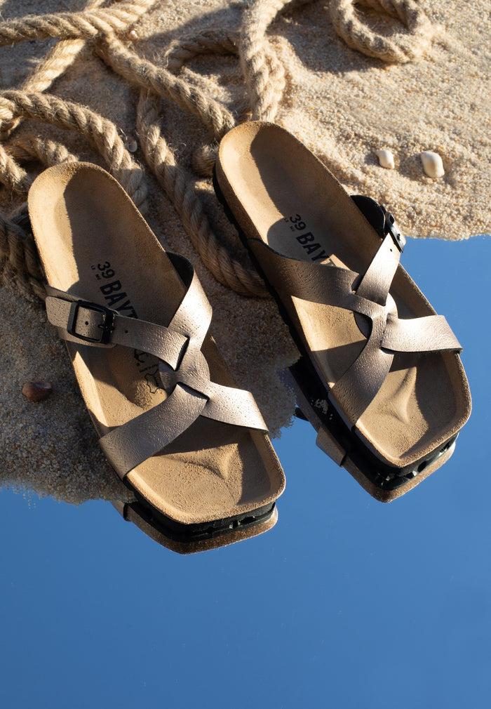 bayton Sandales 2 Brides Sebastian Mocha Bayton femme