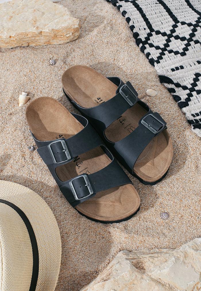 bayton Sandales 2 Brides Tracy Anthracite Bayton Homme