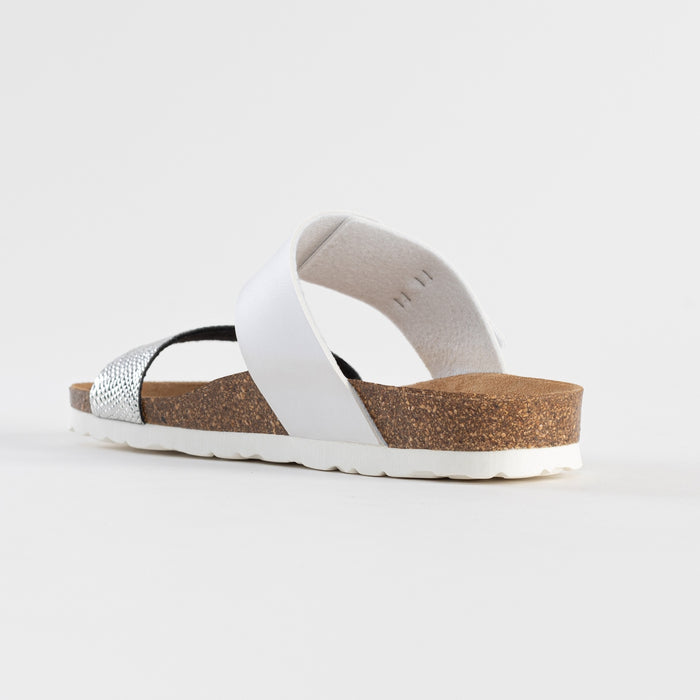 Bayton Sandales 2 Brides Valence Noir Et Fuschia Bayton Femme