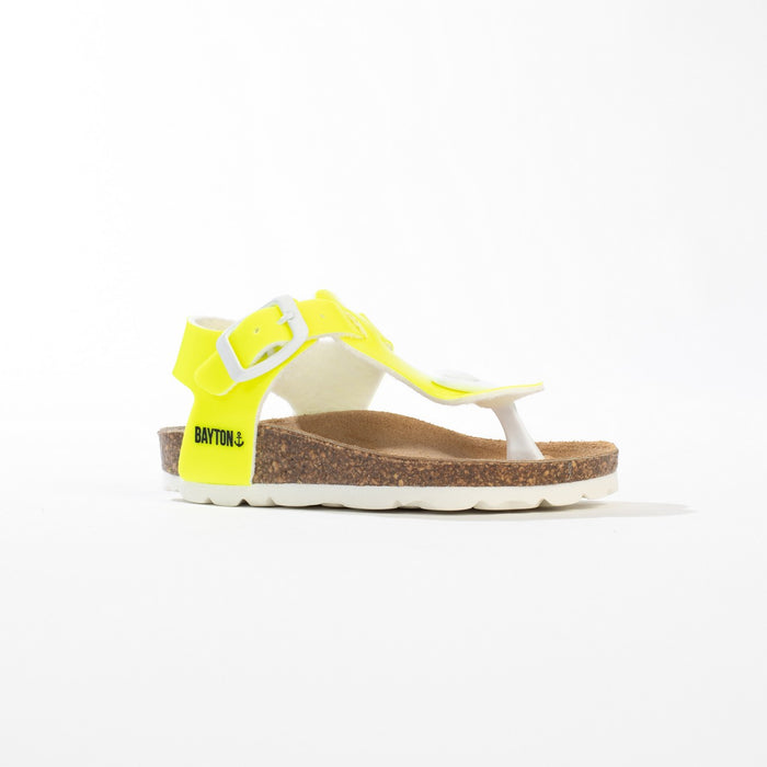 Bayton Sandales à Entre-Doigts Rhea Jaune Bayton Enfant