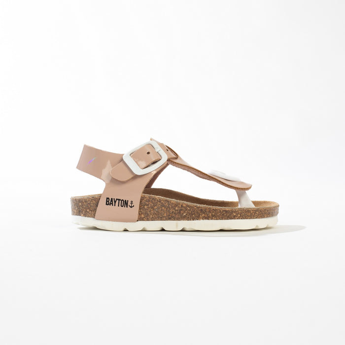 Bayton Sandales à Entre-Doigts Rhea Nude Bayton Enfant
