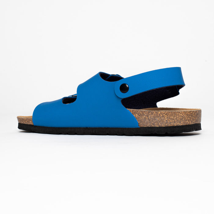 Bayton Sandales Achille Bleu Canard Multi-Brides Bayton Homme