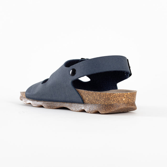 Bayton Sandales Achille Bleu Marine Multi-Brides Bayton Homme