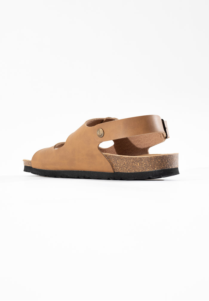 Bayton Sandales Achille Camel Multi-Brides Bayton Homme