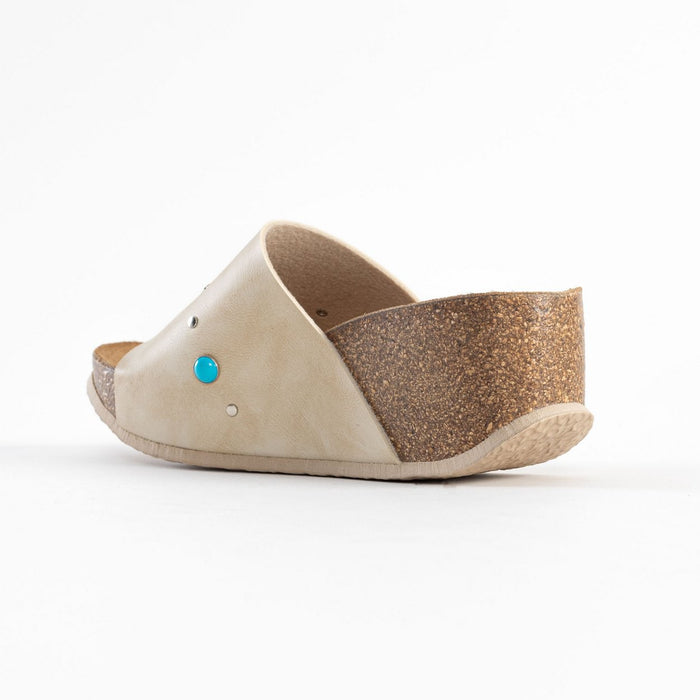 Bayton Sandales Agueda Blanc Cassé Compensées Et Semi-compensées Bayton Femme