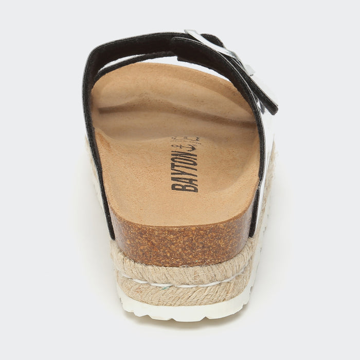 Bayton Sandales Alcee Argentées à Plateforme Bayton Femme