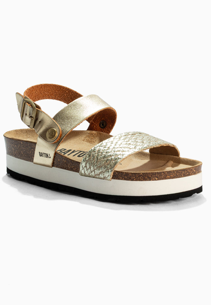 Bayton Sandales Almeria Platine à Plateforme Bayton Femme