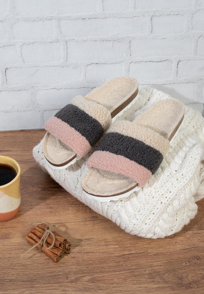 Bayton Sandales Alpes Rose/Gris/Off Blanc Multi-Brides Bayton Femme