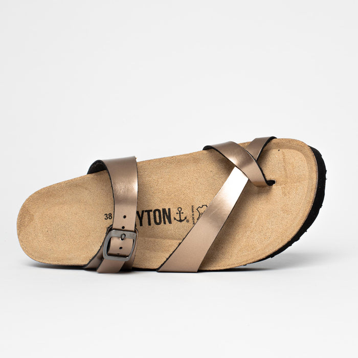 Bayton Sandales Andromac Mocha à Plateforme Bayton Femme