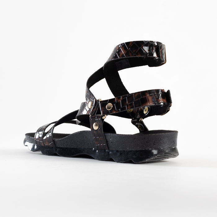 Bayton Sandales Armidale Marron Multi-Brides Bayton Femme