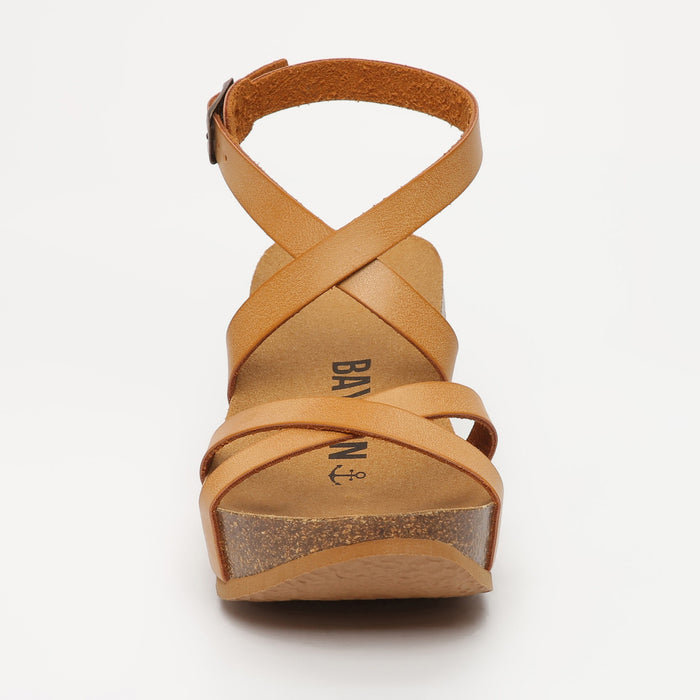 Bayton Sandales Asteria Camel Compensées Et Semi-compensées Bayton Femme