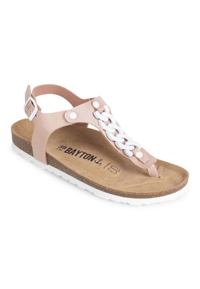 Bayton Sandales Astrid Rose à Entre-Doigts Bayton Femme