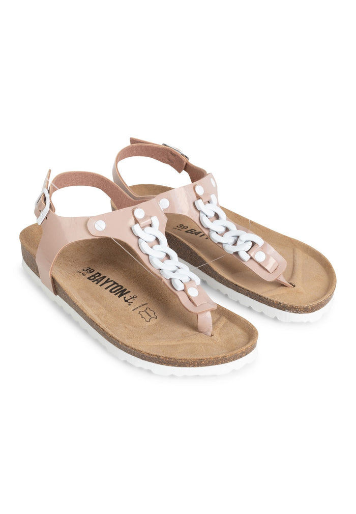 bayton Sandales Astrid Rose à Entre-Doigts Bayton Femme