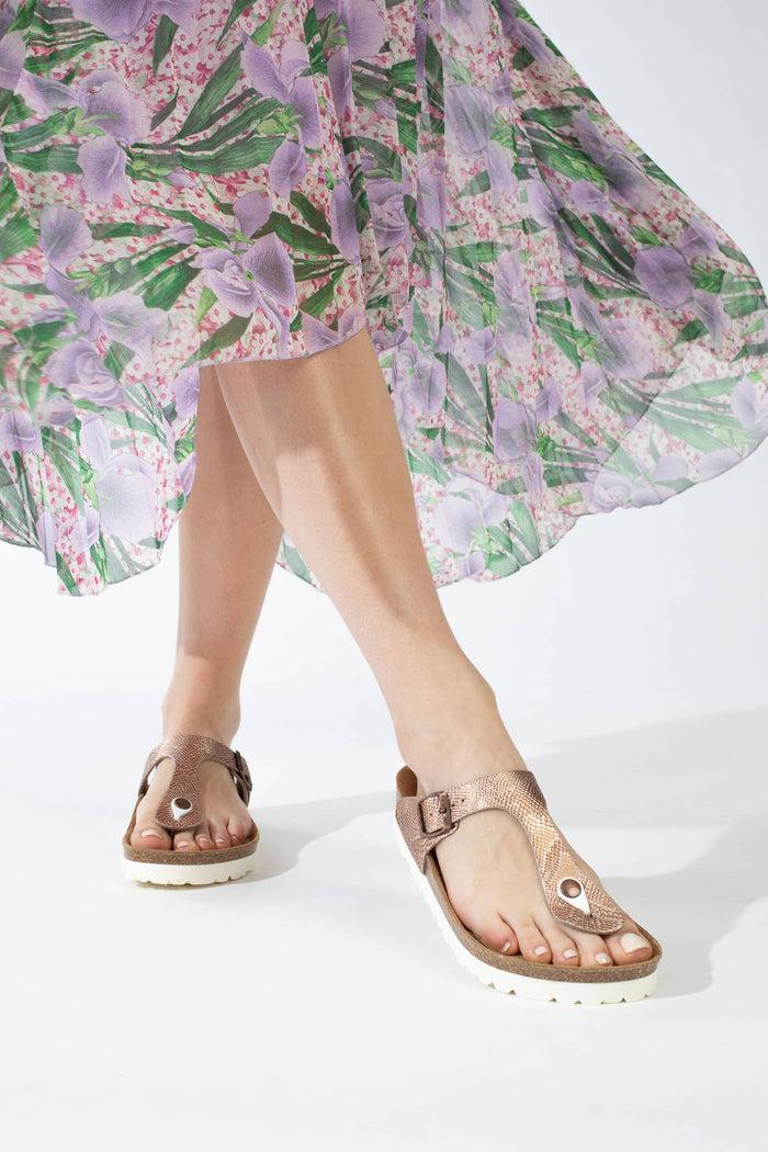 bayton Sandales Cairns Rose Dorées à Entre-Doigts Bayton Femme