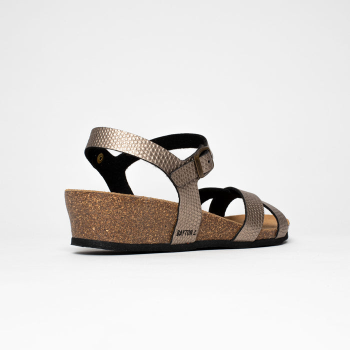 Bayton Sandales Canberra Mocha Compensées Et Semi-compensées Bayton Femme