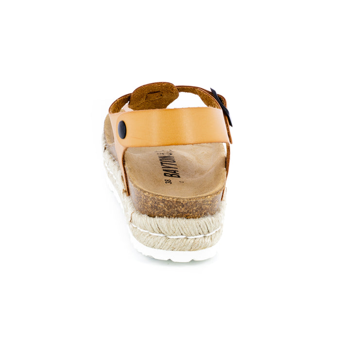 Bayton Sandales Celiane Camel à Plateforme Bayton Femme